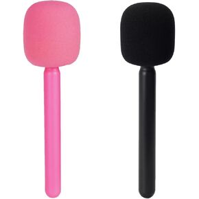 Mic Holder for DJI Mic 1/2, Interview Microphone Handle for Rode Wireless GO I/II/ME/Pro, Wireless Lavalier Microphone Handheld Adapter Mount with Foam Cover for Hollyland Lark M1 in Kuwait