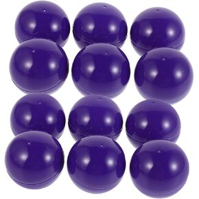 Toyvian 50 Pcs 4CM Plastic Raffle Balls Fillable Bingo Drawing Balls Openable Vending Machine Containers for Party Prizes and Games in Kuwait