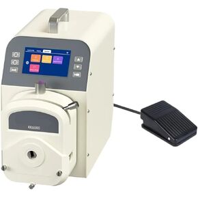 مضخة تمعجية عالية التدفق M5 AC100V-240V مضخة جرعات قابلة للتعديل مع محرك متدرج، مفتاح قدم، RS485، 600 دورة في الدقيقة (EU_M5-KK6000) in Kuwait