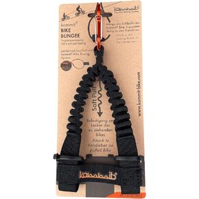 Kommit Bike Bungee Adapter for Towing Systems - Durable Bungee Material, Max 265lbs Capacity, Secure Carabiner Hook, Lightweight Cycling Gear for Safe Bicycle Towing in Saudi Arabia