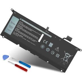 DMKAOLLK 65WH MR90Y Battery for Dell Inspiron 17 5000 Series 15 3521 3543 3421 3542 3537 5721 5537 i3531 i3531-1200bk 17-3721 17-5748 17-5749 15-3878 m531r-5535 m731r-5735 P40F - 12 Months Warranty in Kuwait