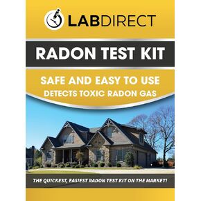 Radon Test Kit - 2 Detector Pack - Two Tests- Extra Value, $20 per Canister lab fee not Included in Saudi Arabia