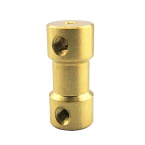 1PC Lupulley Brass Flexible Shaft Coupling Motor Rigid Coupler 20mm for Hobby Hand Drill Tool(2mm to 2mm) in Kuwait