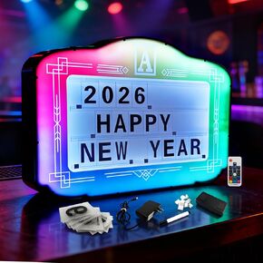 لافتة خدمة الزجاجة LED مع 4 مجموعات من الحروف والأرقام، لافتة فتاة الزجاجة للنوادي، لافتة خدمة الزجاجة لكبار الشخصيات مع جهاز تحكم عن بعد، لافتة نادي مضيئة للحفلات والمناسبات in Kuwait