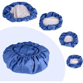 Multi-Color Dental Chair Cover PU Leather 4pcs/Set Elastic Waterproof Protective Cover and Dental Chair Cushion Foot Pads (Purple) in Kuwait