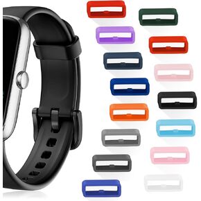 Magic Band Locks 15 Pack, Multi-Color Smart Watch Security Bands, Silicone Magic Band Clips, Compatible with Most Watch in Kuwait