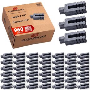 حشوات بلاستيكية قابلة للتقشير لتسوية 960 قطعة (طول 3-1/2 بوصة - سمك 1/16 بوصة) على شكل حرف U مقاس 5/8 بوصة بفتحة مسمار لتسوية النوافذ والأبواب والأرضيات والمراحيض - صنع في الولايات المتحدة الأمريكية in Kuwait