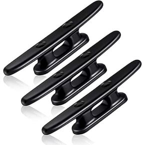 Boat Cleat Black Nylon Dock Cleat Kayak Cleat,3inch,4 inch,5 inch,6 inch,8 inch,4pack with Fasteners in Kuwait
