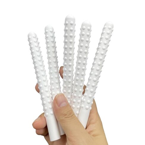 5x Drying Stick for Toys Water Dry Sticks Rod Desiccant Silicone Flesh Light Dryer Absorption Stick Deodorization Moisture Cleaner Diatomite Reusable Reduce Rust (Smooth 5.6x0.55 Inches) in Saudi Arabia