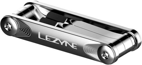 LEZYNE SV PRO 7 Bicycle Multi-Tool, Alloy Side Plates, Stainless Steel Bits, Hex 3/4/5/6mm, T10/T25, Phillips, Compact Bike Tool in Kuwait