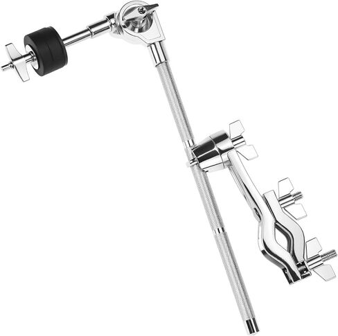 QWORK Drum Cymbal Extension Stand, 33cm Drum Cymbal Arm Attachment for All Skill Levels, Cymbal Boom Arm with Clamp Holder in Saudi Arabia