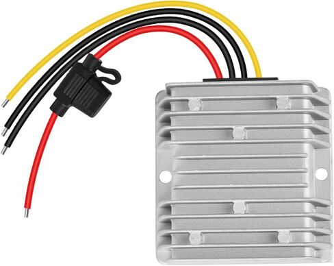 20A 240W GOLF CART DC 18V 20V 24V 36V 48V to DC 12V STEPTER DONDER VOLTAGER منظم الجهد المحول محول الطاقة المقاوم للماء مع فتيل (جهد المدخلات DC18V-58V) in Kuwait