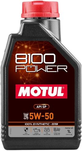MOTUL 8100 POWER 5W-30 Motor Oil 5 Liter 100% Synthetic Ester in Saudi Arabia