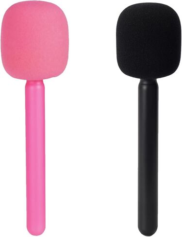 Mic Holder for DJI Mic 1/2, Interview Microphone Handle for Rode Wireless GO I/II/ME/Pro, Wireless Lavalier Microphone Handheld Adapter Mount with Foam Cover for Hollyland Lark M1 in Kuwait