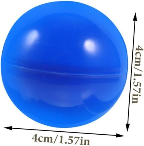 Sosoport 50Pcs Openable Lottery Balls Raffle Balls for Party Supplies Games and Fillable with Candies Notes for Fun Activities in Saudi Arabia