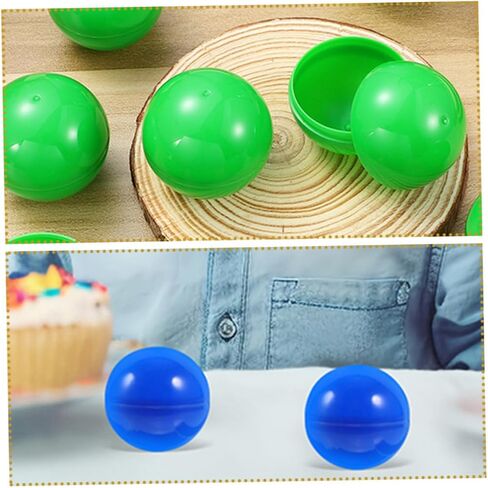 Sosoport 50Pcs Openable Lottery Balls Raffle Balls for Party Supplies Games and Fillable with Candies Notes for Fun Activities in Saudi Arabia