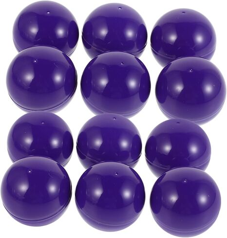 Toyvian 50 Pcs 4CM Plastic Raffle Balls Fillable Bingo Drawing Balls Openable Vending Machine Containers for Party Prizes and Games in Kuwait