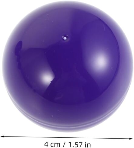 Toyvian 50 Pcs 4CM Plastic Raffle Balls Fillable Bingo Drawing Balls Openable Vending Machine Containers for Party Prizes and Games in Kuwait