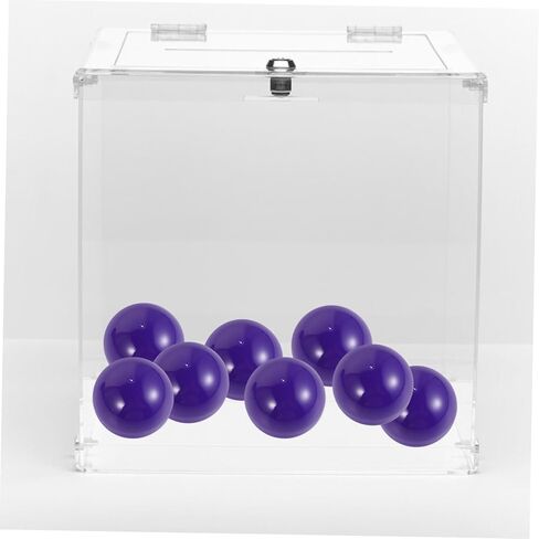 Toyvian 50 Pcs 4CM Plastic Raffle Balls Fillable Bingo Drawing Balls Openable Vending Machine Containers for Party Prizes and Games in Kuwait