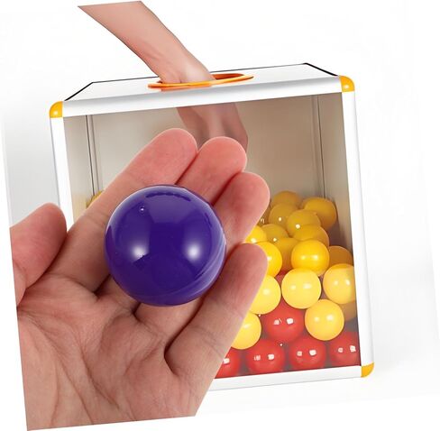 Toyvian 50 Pcs 4CM Plastic Raffle Balls Fillable Bingo Drawing Balls Openable Vending Machine Containers for Party Prizes and Games in Kuwait