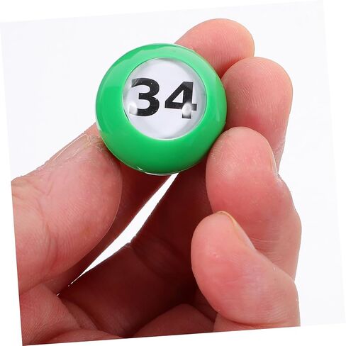 50 قطعة كرات أرقام النافذة كرات لعبة السحب البنغو مقاومة للكسر للحفلات والاحتفالات والترفيه in Kuwait