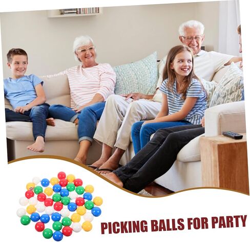 50 قطعة كرات أرقام النافذة كرات لعبة السحب البنغو مقاومة للكسر للحفلات والاحتفالات والترفيه in Kuwait