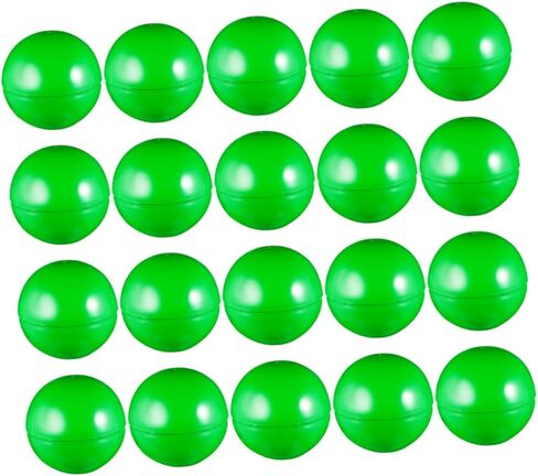 Cabilock 20Pcs Openable Plastic Raffle Balls Multi Colored Bingo Activity Balls for Party Supplies and Group Activities Fun and Lightweight Party Decorations in Saudi Arabia