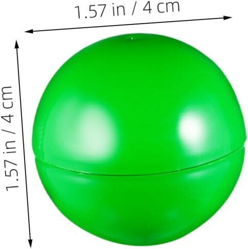 Cabilock 20Pcs Openable Plastic Raffle Balls Multi Colored Bingo Activity Balls for Party Supplies and Group Activities Fun and Lightweight Party Decorations in Saudi Arabia