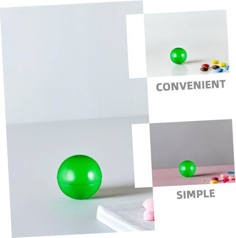 Cabilock 20Pcs Openable Plastic Raffle Balls Multi Colored Bingo Activity Balls for Party Supplies and Group Activities Fun and Lightweight Party Decorations in Saudi Arabia