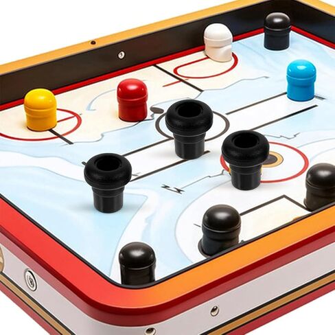 Toyvian 20Pcs Foosball Table Rod End Caps Safety Covers Replacement Parts Compatible with Various Foosball Tables Durable Plastic Soccer Game Accessories in Saudi Arabia