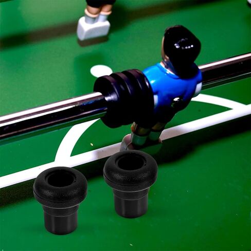 Toyvian 20Pcs Foosball Table Rod End Caps Safety Covers Replacement Parts Compatible with Various Foosball Tables Durable Plastic Soccer Game Accessories in Saudi Arabia