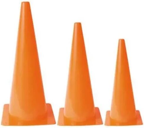 Palos Sports - High Visibility, Orange Molded Plastic Cones, Lightweight and Easy to Stack, for Markers and Activities, School Equipment in Kuwait