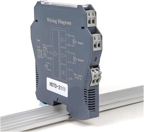 220V Power Supply 0-10V Signal Converter 4-20mA Signal Isolation Traansmitter(1-5V in_220V_1-5V Out) in Kuwait