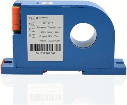 Aperture 22mm AC DC Current Transmitter 0-200A to 4-20mA Perforated Power Sensor Isolation Module Isolator(0-5V,0-30A DC_22MM_DC12-28) in Kuwait