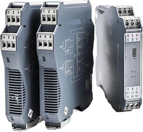 1pcs Signal Isolator Transmitter 4-20mA Input Signal 24VDC(1-5V_18-32V_in 0-5V) in Kuwait