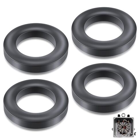 Toroid Ferrite Core Compatible with FT240-43 Ferrite Ring 2.4" to Reduce Signal Loss for RFI EMI RF HF Wires Suppression, EFHW and Power Transformers in Kuwait