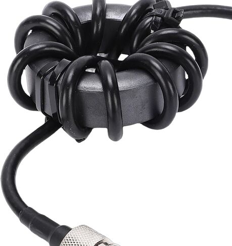 WALFRONT 1.8-30MHz 600W Shortwave Radio Choke M Male to M Female Suppress Common Mode Currents Improve Signal for Radio Station in Saudi Arabia