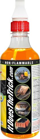 Trick Shot Asphalt Solvent and Cleaner - USDA Biobased Industrial Degreaser for Paving Equipment & Tools, Heavy Duty Formula, Food Grade Tar Remover & Bitumen Remover, Made in USA - 16 Fl Oz in Kuwait