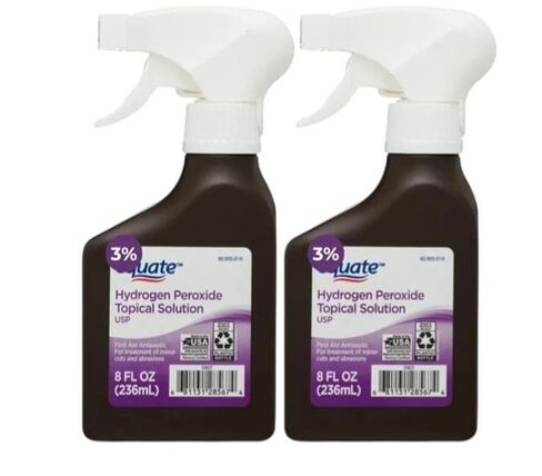 3% Hydrogen Peroxide Topical Solution Antiseptic Spray Equate, 8 Fl Oz, 2Pack in Kuwait