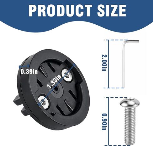 Bike Headlight Mount with Quick Release Interface Adapter in Kuwait