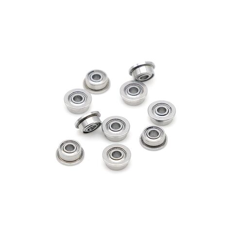 10pcs FR144ZZ Flange Ball 1/8" x 1/4" x 7/64" Ball Bearings in Kuwait