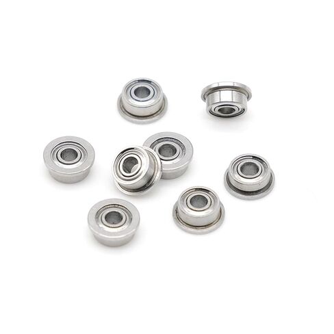10pcs FR144ZZ Flange Ball 1/8" x 1/4" x 7/64" Ball Bearings in Kuwait