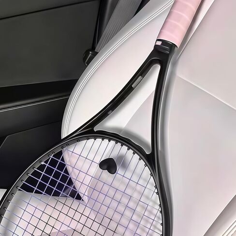 مرطب مضرب التنس، تصميم على شكل قلب، ممتص صدمات التنس، مرطب تنس من السيليكون للمضرب in Kuwait