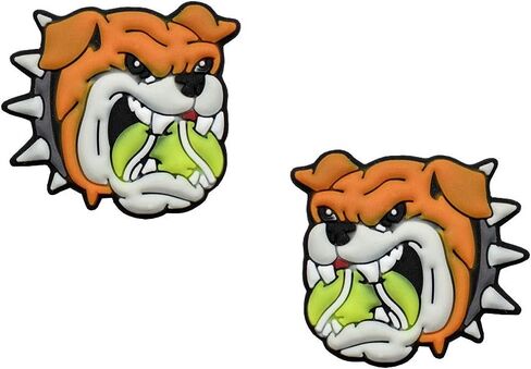 مضرب تنس بولدوج أنجري دوج ممتص للصدمات، عبوة من قطعتين in Kuwait