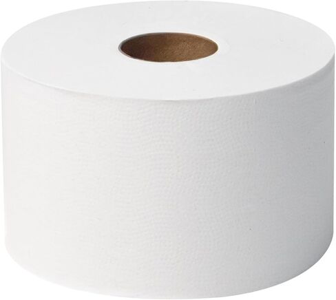 Sierra Hygiene Black Little Big Roll 6" Toilet Tissue Twin Dispenser with (24) Little Big Roll 2-Ply Toilet Paper Rolls 420’ (1,260 Sheets) in Saudi Arabia