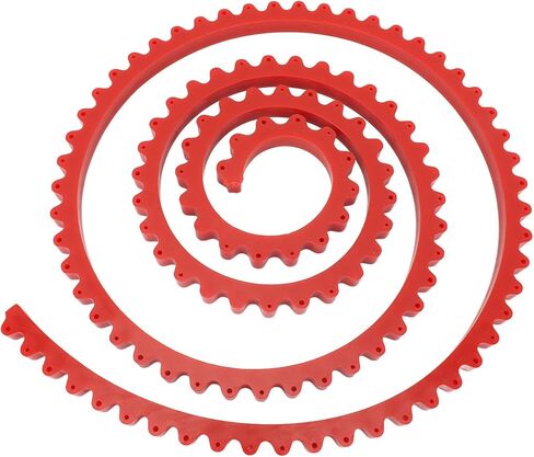 شريط تشكيل أعمال النجارة من Kikumi، دليل قالب منحني مرن مدفوع بالعتاد، أداة كونتور ذات شكل معقد قابل للتعديل (1 متر) in Kuwait