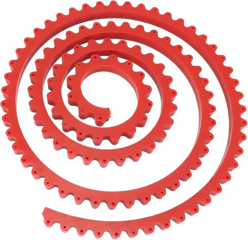 شريط تشكيل أعمال النجارة من Kikumi، دليل قالب منحني مرن مدفوع بالعتاد، أداة كونتور ذات شكل معقد قابل للتعديل (1 متر) in Kuwait