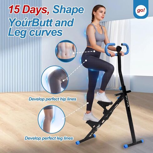 Steppers for Exercise at Home, Vertical Climber Workout Machine, Stair Climber for Full Body Workout with Adjustable Handlebar, Perfect for Women Men in Saudi Arabia