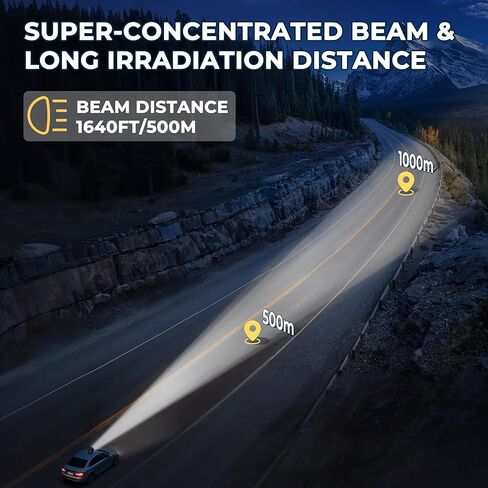 أضواء البحث LED عن بعد من KORKIE للشاحنة، إعادة ضبط تلقائي 360 درجة ضوء نقطة دوارة، أضواء بحرية مقاومة للماء للقارب 6 مغناطيسات قوية مدمجة باللون الأسود in Kuwait