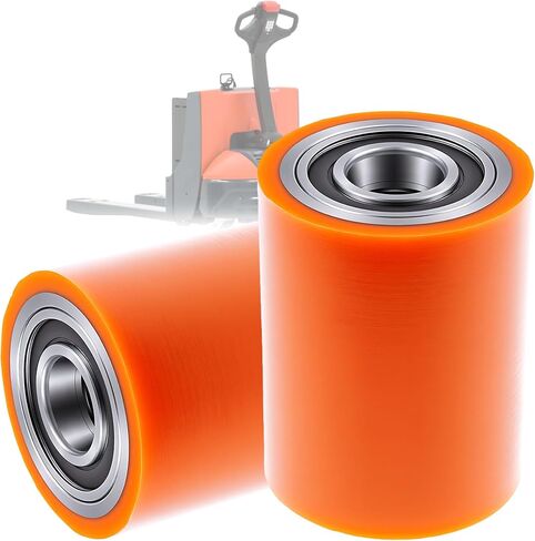 Load Wheel Compatible for Toyota 8HBW23 Model Electric Pallet Jack Lift Truck 2 Pcs Wheels in Saudi Arabia